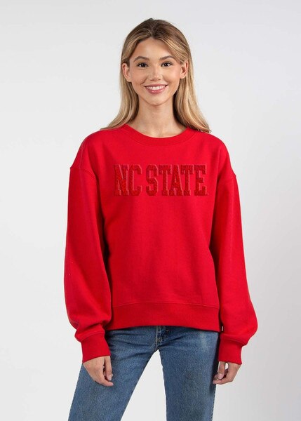 Red Ladies Heavyweight Old School C